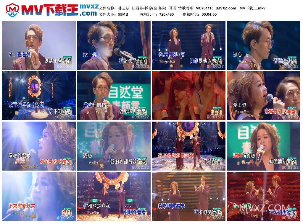 林志炫_杜丽莎-拆穿(金曲捞)_国语_情歌对唱_MC701115